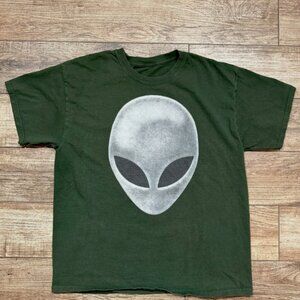 Y2K Cool Alien Tee Shirt Size Large